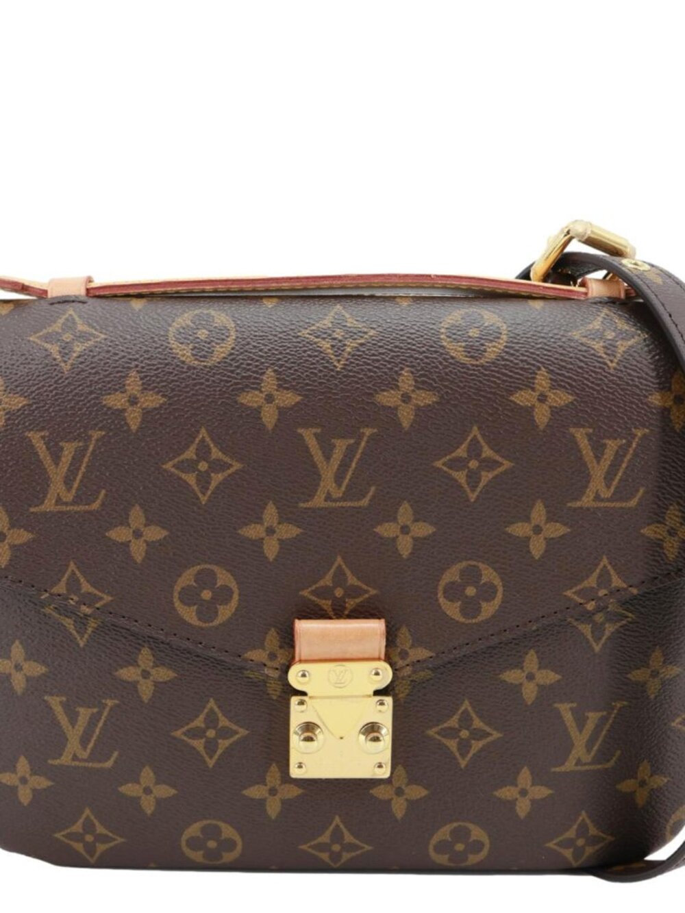 Louis Vuitton  Metis Pochette Monogram Canvas Crossbody Bag Brown